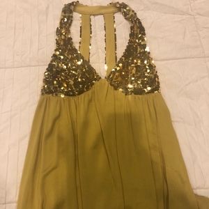 Arden B Sequin Top Size S